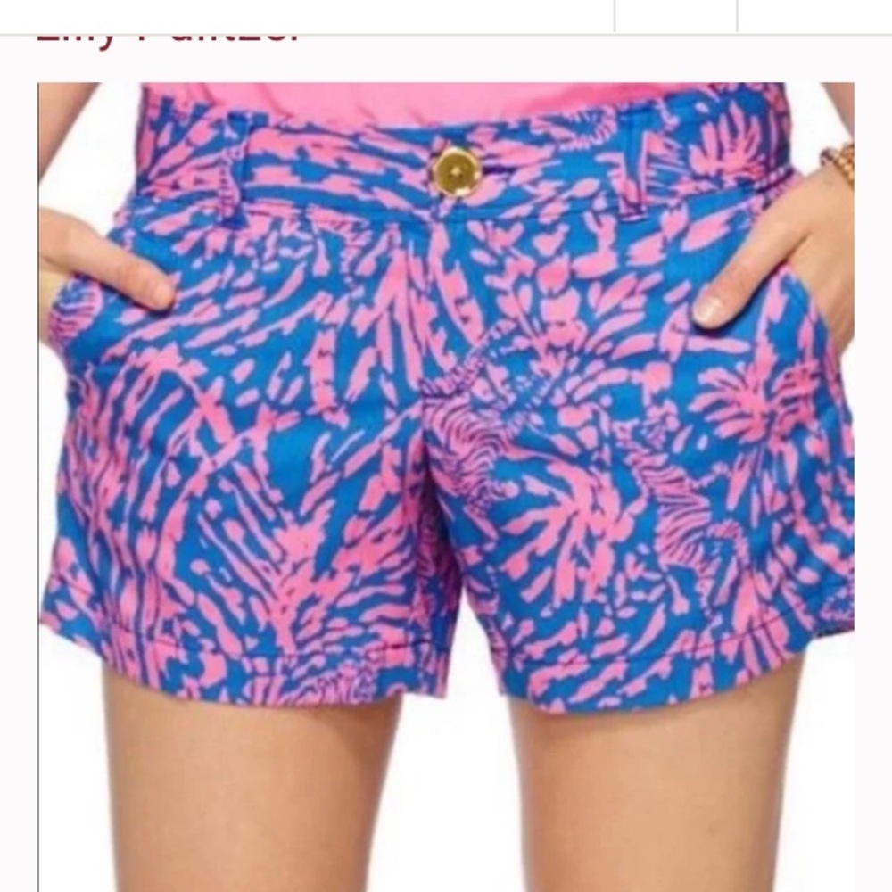 Lilly Pulitzer Zebra Shorts